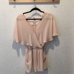 Pale Pink Romper